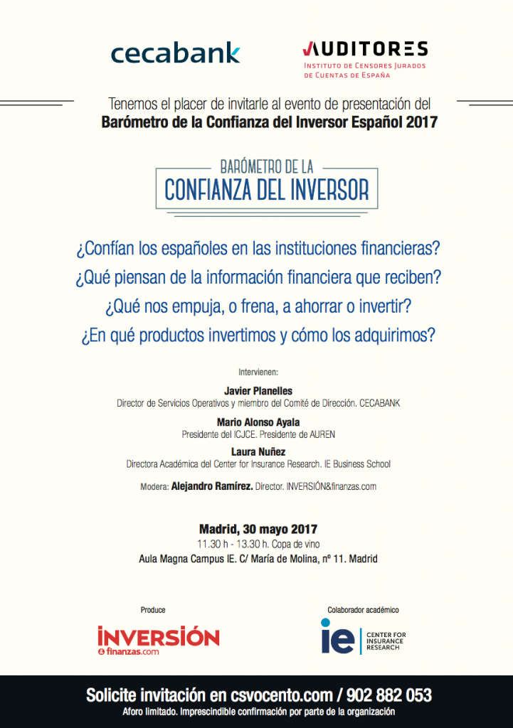 Barómetro de la Confianza del Inversor Español 2017